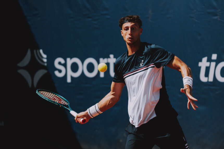 Francesco Forti al Challenger di Todi