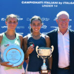 La premiazione dei campionati italiani Under 14