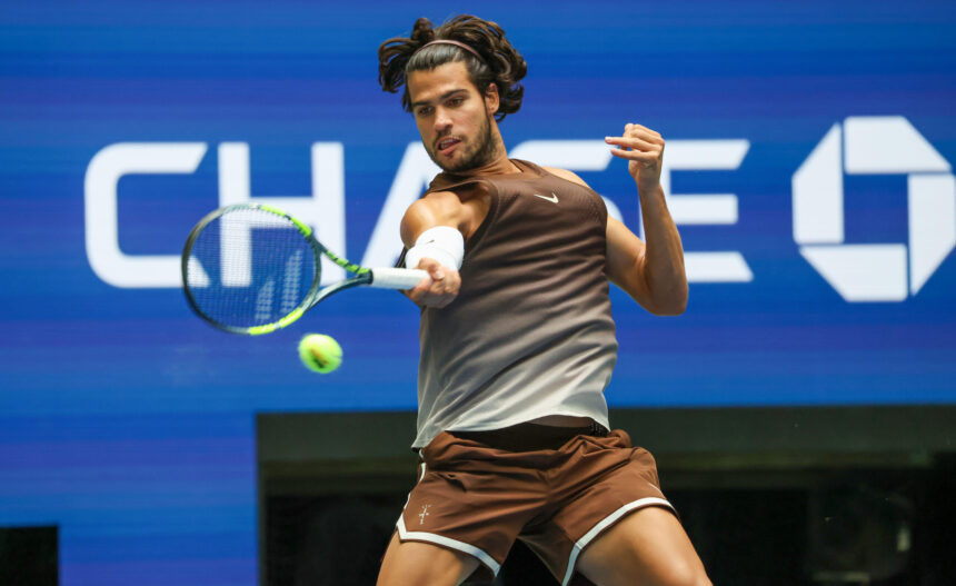 Carlos Alcaraz agli US Open 2026