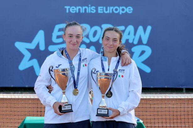 Ludovica Casalino e Camilla Olga Castracani - Foto FITP