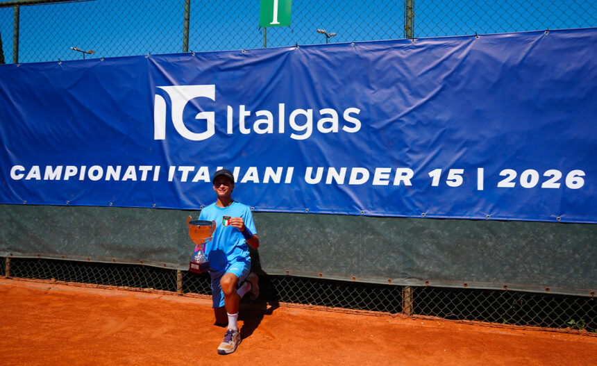 Valentino Grasselli ai Campionati Italiani under 15