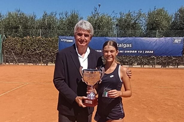 Carlotta Arginelli ai campionati italiani under 13
