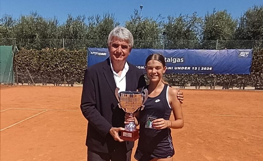 Carlotta Arginelli ai campionati italiani under 13