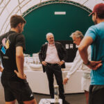 Angelo Binaghi, Luca Nardi e il suo team al Challenge di Olbia 2026