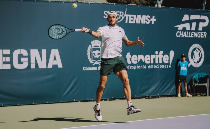 Stefano Travaglia al Challenger 125 di Olbia 2026