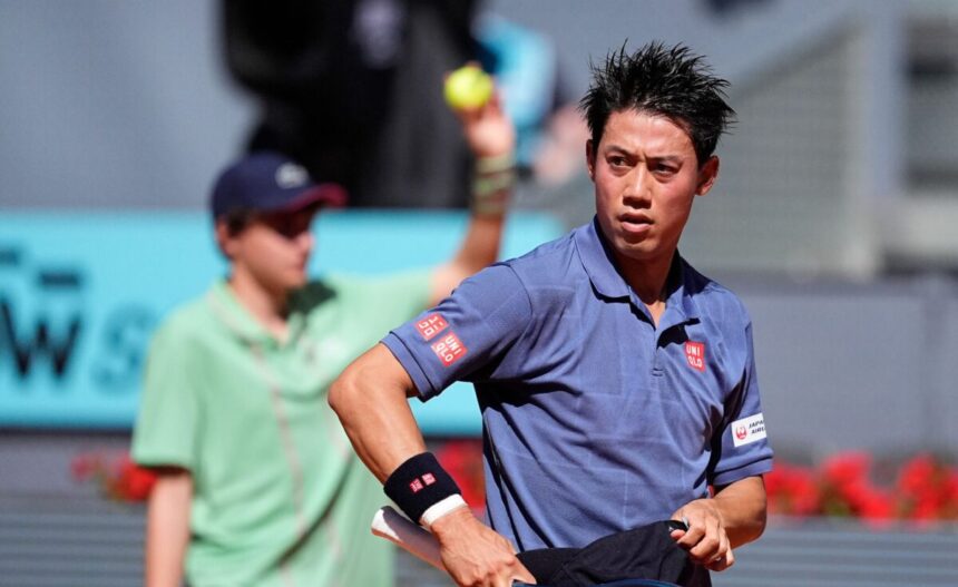 Kei Nishikori - Mutua Madrid Open 2025