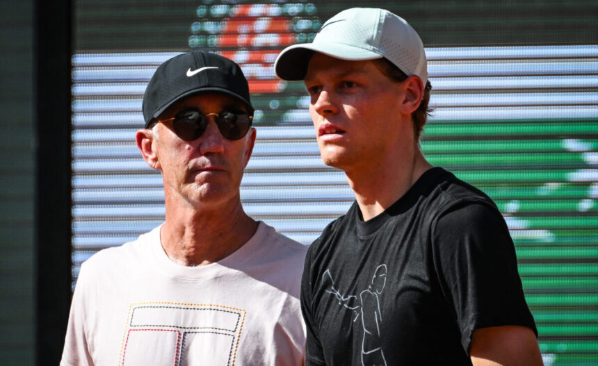 Darren Cahill e Jannik Sinner, Matthieu Mirville/DPPI/IPA Sport 2/ipa-agency.net