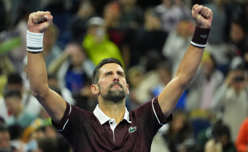 Novak Djokovic al China Open 2026