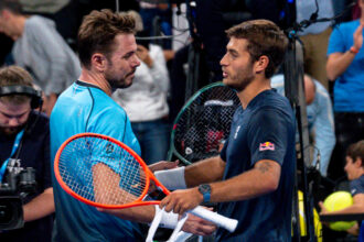 Stan Wawrinka e Flavio Cobolli a Lione