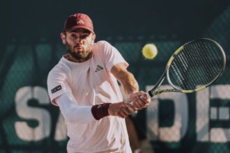 Jacob Fearnley all'Olbia Challenger - Foto Yuri Serafini