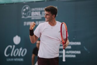 Luca Nardi all'Olbia Challenger - Foto Yuri Serafini