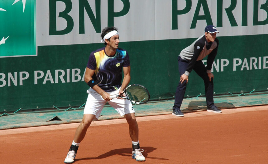 Potito Starace, Roland Garros 2014 - foto Spazio Tennis